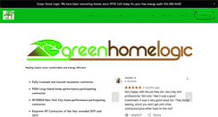 Desktop Screenshot of greenhomelogic.com